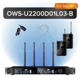 Октава OWS-U2200D01L03-B Цифровая радиосистема с головным и петличным микрофонами