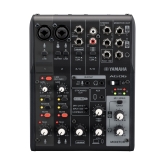 Yamaha AG06MK2 Black 6-канальный микшер с USB-аудиоинтерфейсом