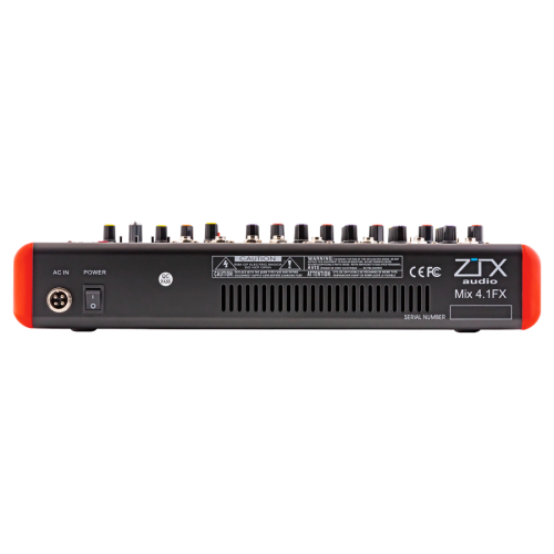 ZTX audio Mix 4.1.Fx 6-канальный микшерный пульт, FX, MP3, Bluetooth