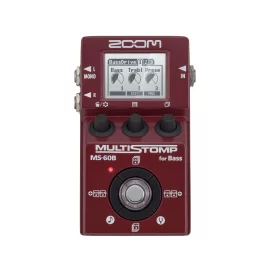 Zoom MS-60B Компактный процессор эффектов для бас-гитары