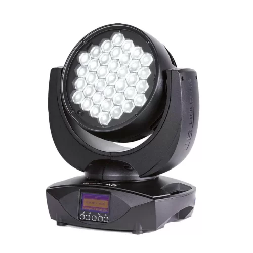 JB-Lighting A8 TW tunable white LED Wash Вращающаяся голова, 37х15 Вт., WW