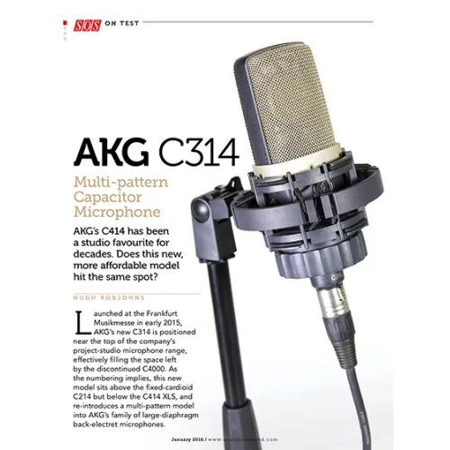 AKG C314 Конденсаторный микрофон