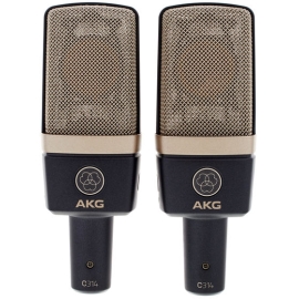 AKG C314 ST Подобранная стереопара конденсаторных микрофонов C314