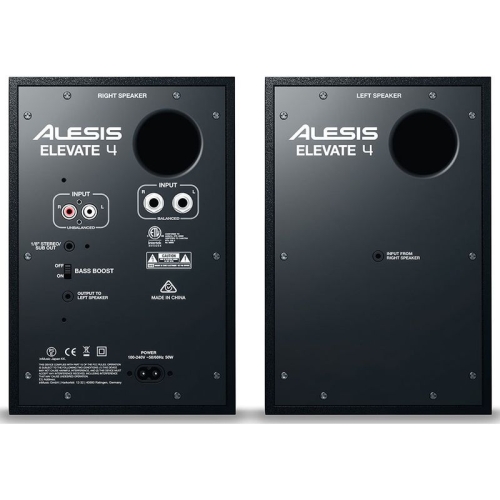 Alesis Elevate 4 Студийные мониторы, 4"