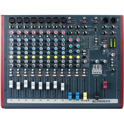 Allen & Heath ZED60-14FX 14-канальный аналоговый микшер