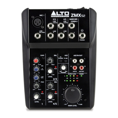 Alto ZMX52 5-канальный аналоговый микшер