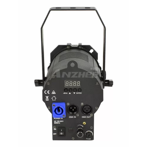 Anzhee Fresnel 40 RGBW ZOOM Театральный прожектор с линзой френеля, 40 Вт.