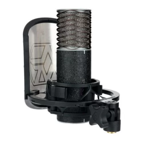 Aston Microphones Spirit Black Bundle Студийный микрофон с держателем и поп-фильтром