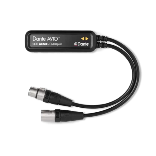 Audinate Dante AVIO 2CH AES3 I/O Adapter (ADP-AES3-AU-2X2) Аудиоинтерфейс Dante, 2x2, AES3