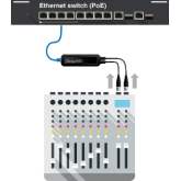 Audinate Dante AVIO 2CH Analog Input Adapter Аудиоинтерфейс Dante, 2x0