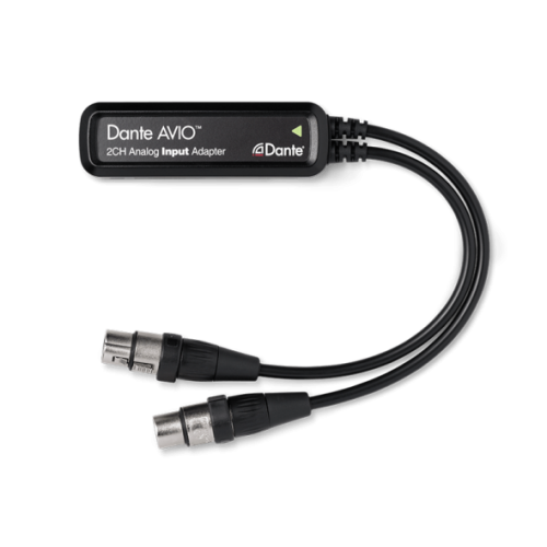 Audinate Dante AVIO 2CH Analog Input Adapter Аудиоинтерфейс Dante, 2x0