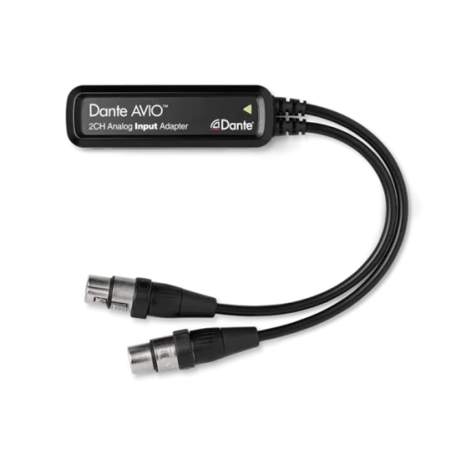 Audinate Dante AVIO 2CH Analog Input Adapter (ADP-DAI-AU-2X0) Аудиоинтерфейс Dante, 2x0