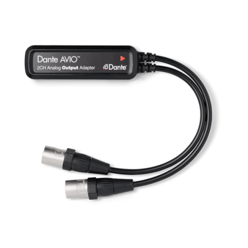 Audinate Dante AVIO 2CH Analog Output Adapter Аудиоинтерфейс Dante, 0x2