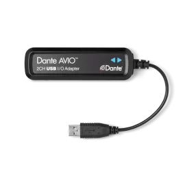 Audinate Dante AVIO 2CH USB I/O Adapter (ADP-USB-AU-2X2) Аудиоинтерфейс Dante, 2x2, USB