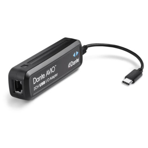 Audinate Dante AVIO 2CH USB-C I/O Аудиоинтерфейс Dante, 2x2, USB-C