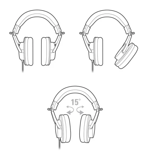 Audio-Technica ATH-M20X Студийные мониторные закрытые наушники