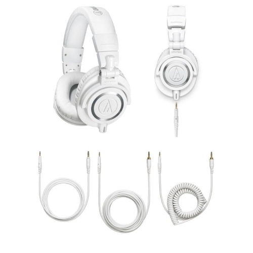 Audio-Technica ATH-M50XWH Студийные мониторные закрытые наушники