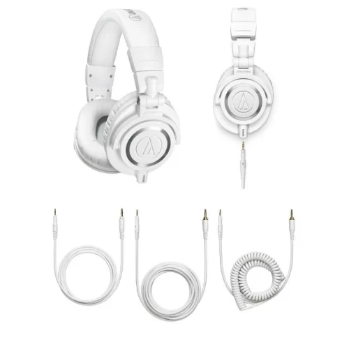 Audio-Technica ATH-M50XWH Студийные мониторные закрытые наушники