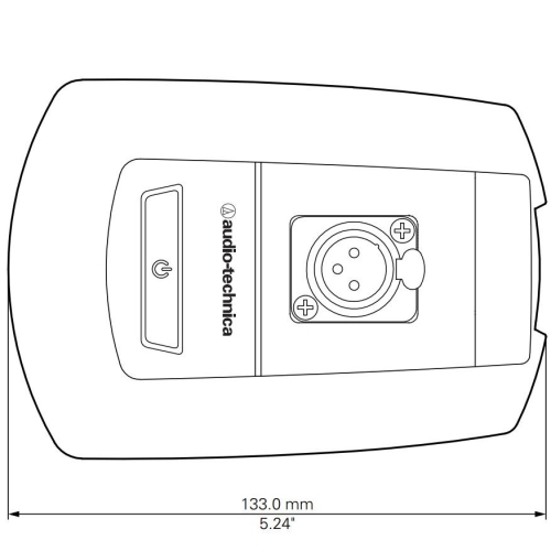 Audio-Technica ATND8677a Настольная подставка с Dante