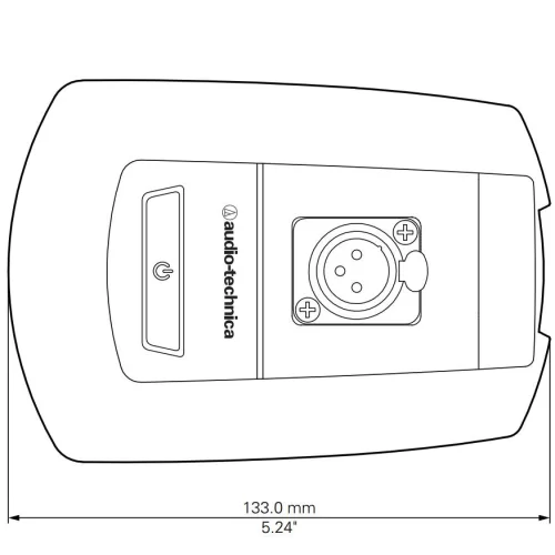 Audio-Technica ATND8677a Настольная подставка с Dante