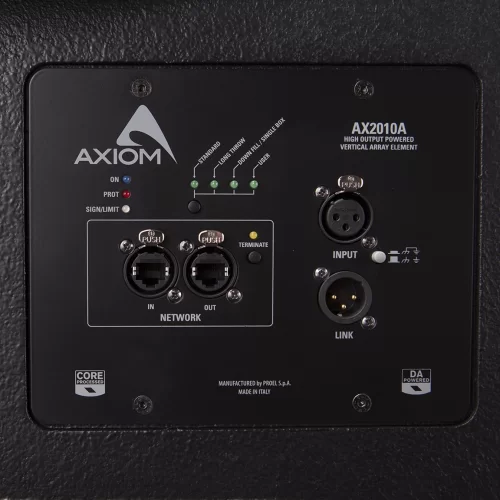 Axiom AX2010A Активный элемент ЛМ, 2000 Вт., 2x10 дюймов+1,4 дюймов