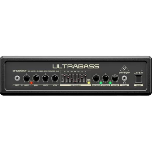 Behringer BXD3000H басовый усилитель, 300 Вт.