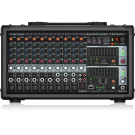 Behringer PMP2000D 14-канальный активный микшер, 2x1000 Вт.