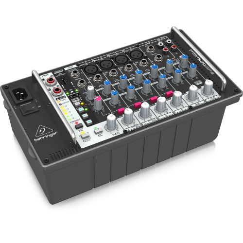 Behringer PMP500MP3 8-канальный активный микшер, 2x250 Вт., MP3