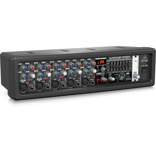 Behringer PMP550M 5-канальный активный микшер, 2x250 Вт.