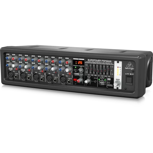 Behringer PMP550M 5-канальный активный микшер, 2x250 Вт.