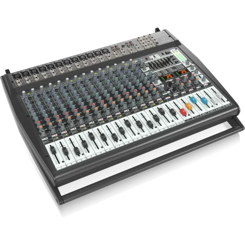 Behringer PMP6000 20-канальный активный микшер, 2x600 Вт.