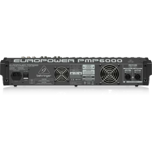 Behringer PMP6000 20-канальный активный микшер, 2x600 Вт.