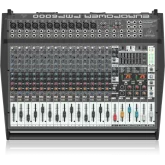 Behringer PMP6000 20-канальный активный микшер, 2x600 Вт.