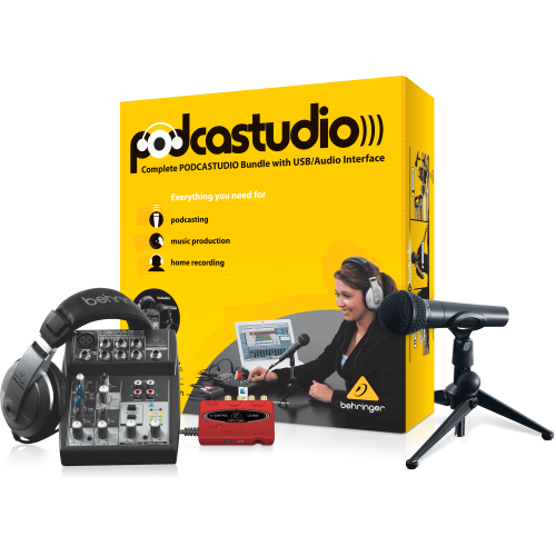 Behringer Podcastudio Комплект для звукозаписи