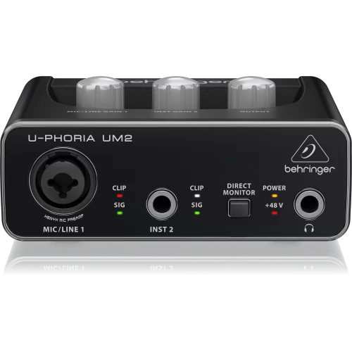 Behringer UM2 USB аудиоинтерфейс, 2x2