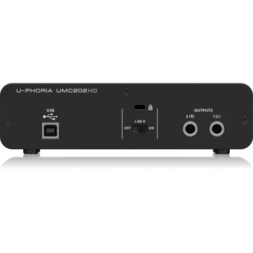 Behringer UMC202HD USB аудиоинтерфейс, 2x2