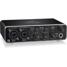 Behringer UMC202HD USB аудиоинтерфейс, 2x2