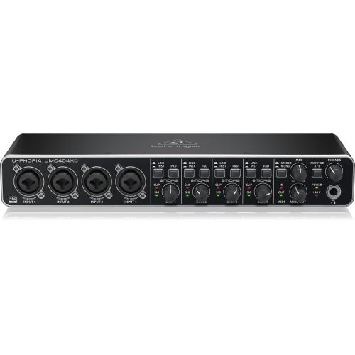 Behringer UMC404HD USB аудиоинтерфейс, 4x4