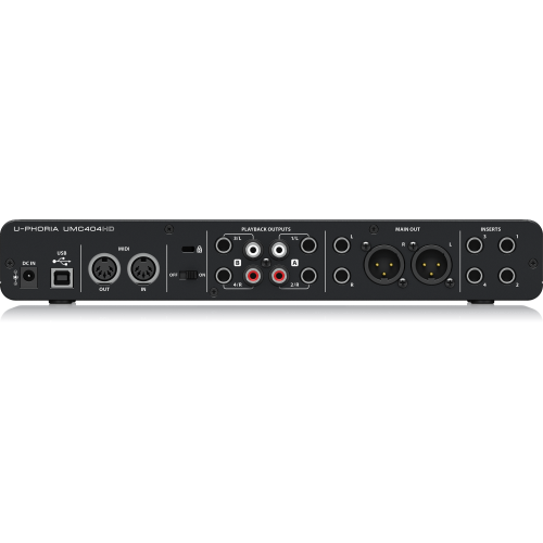 Behringer UMC404HD USB аудиоинтерфейс, 4x4