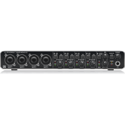 Behringer UMC404HD USB аудиоинтерфейс, 4x4