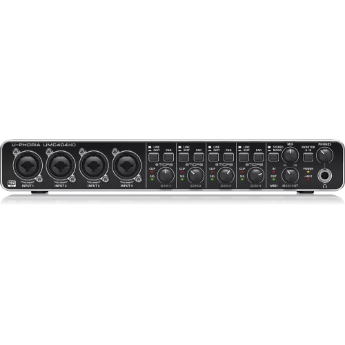 Behringer UMC404HD USB аудиоинтерфейс, 4x4