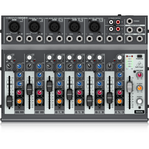 Behringer 1002B 10-канальный аналоговый микшер