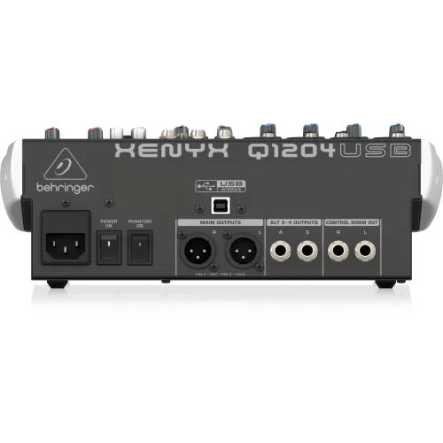 Behringer Q1204USB 8-канальный аналоговый микшер