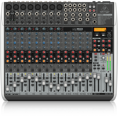 Behringer QX2222USB 22-канальный аналоговый микшер