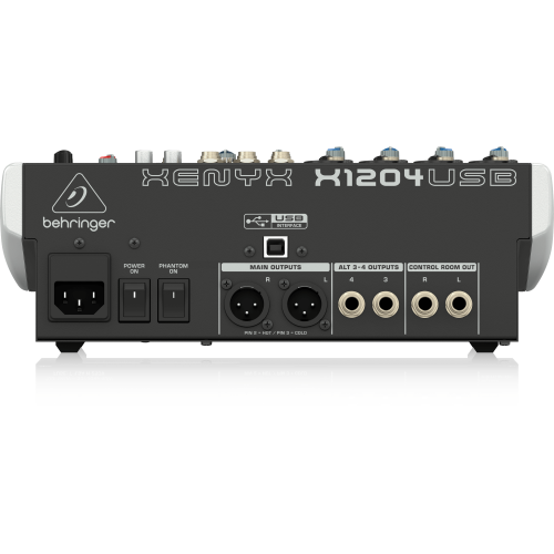 Behringer X1204USB 8-канальный аналоговый микшер