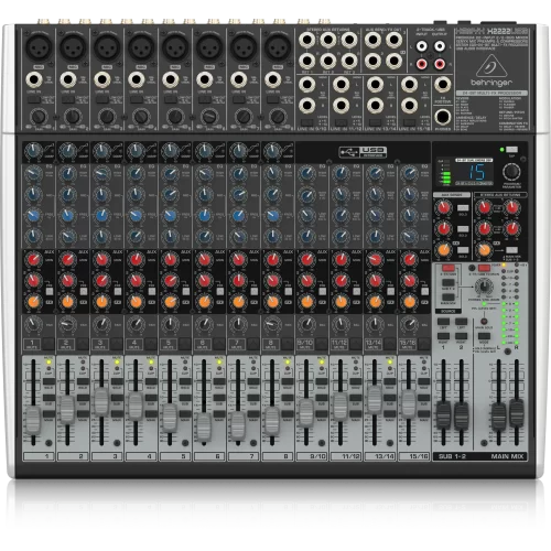 Behringer X2222USB 22-канальный аналоговый микшер