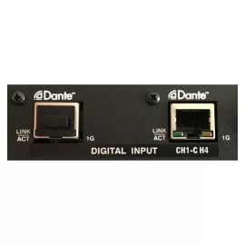 Bittner Audio DNT-4X Опциональная карта Dante для усилителей 4Xi / 4Xe