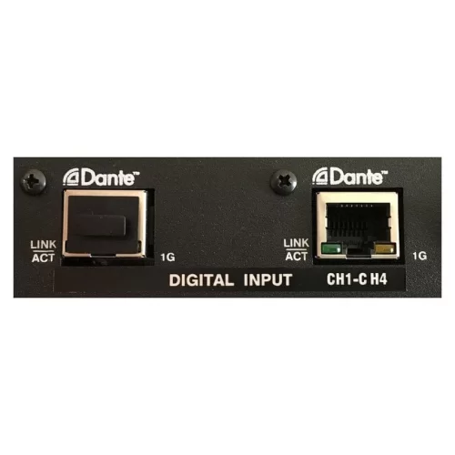 Bittner Audio DNT-4X Опциональная карта Dante для усилителей 4Xi / 4Xe