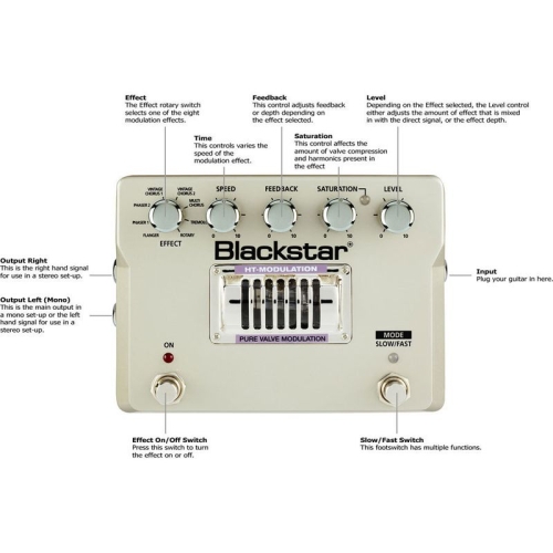 Blackstar HT-MODULATION Ламповая педаль, модуляционные эффекты