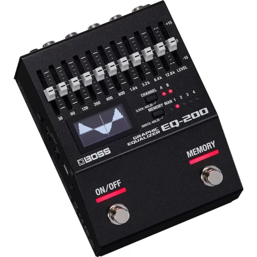 Boss EQ-200 Цифровая педаль графический эквалайзер